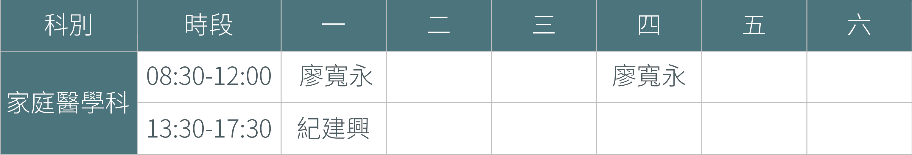 預立醫療照護諮商門診