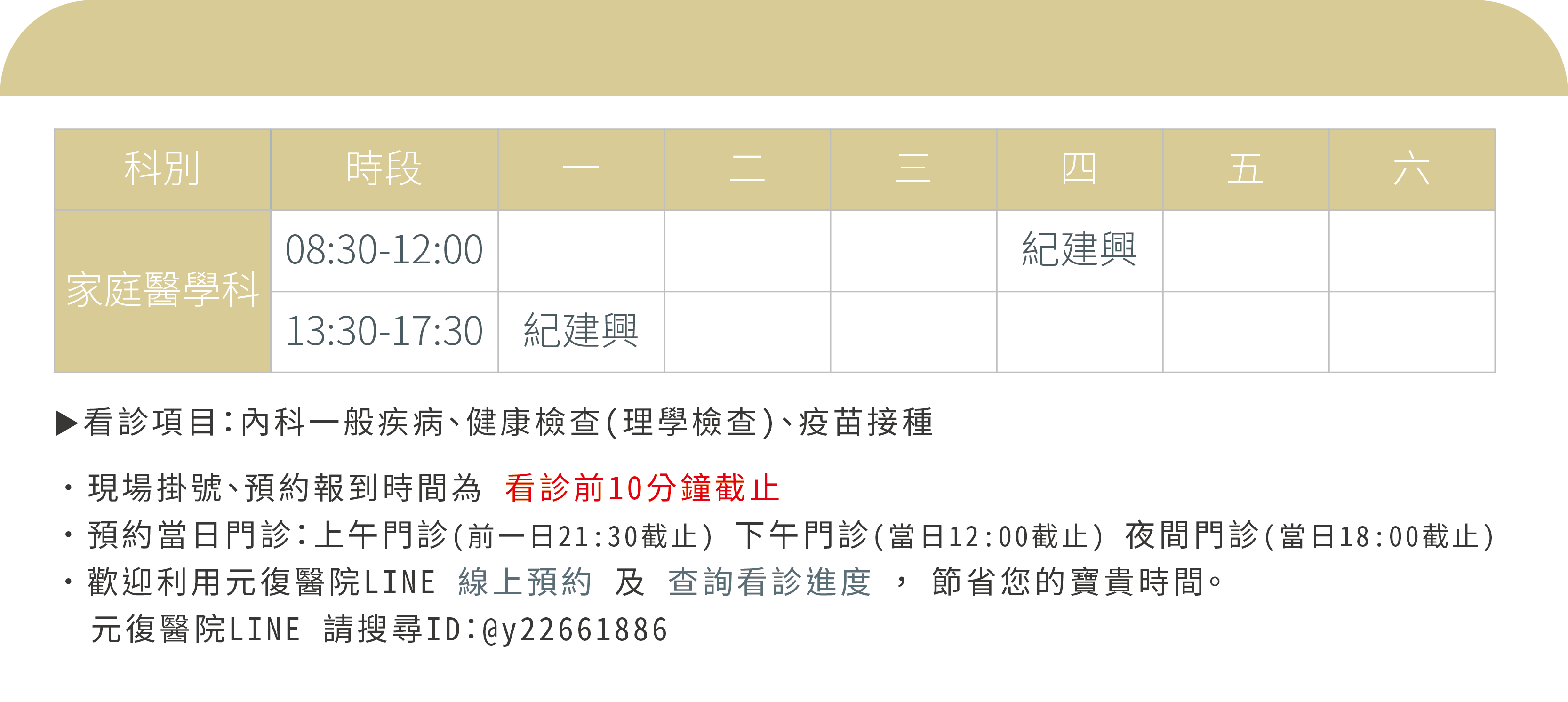 家庭醫學科