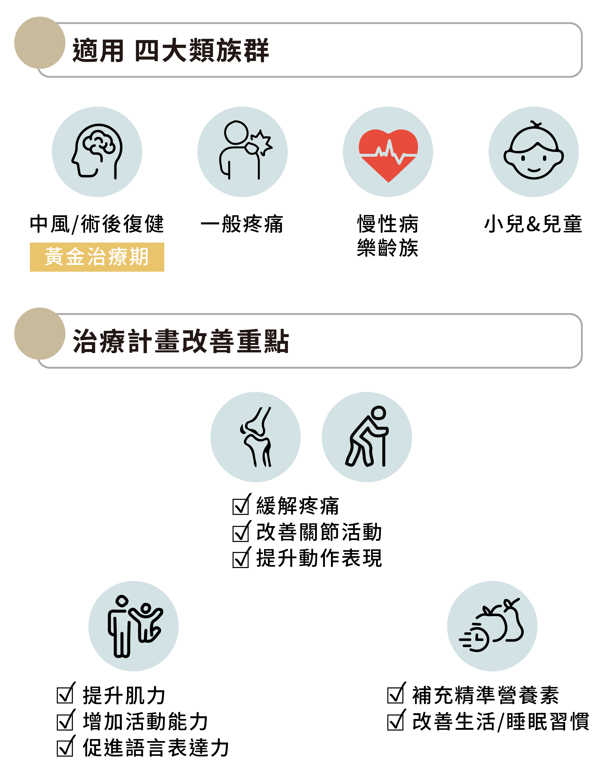 整合式復健-個別治療計畫